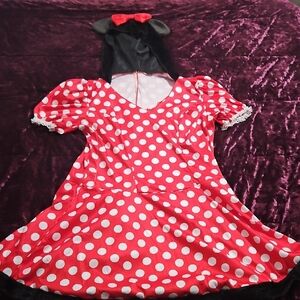 Disney Womens Minnie Mouse Costume